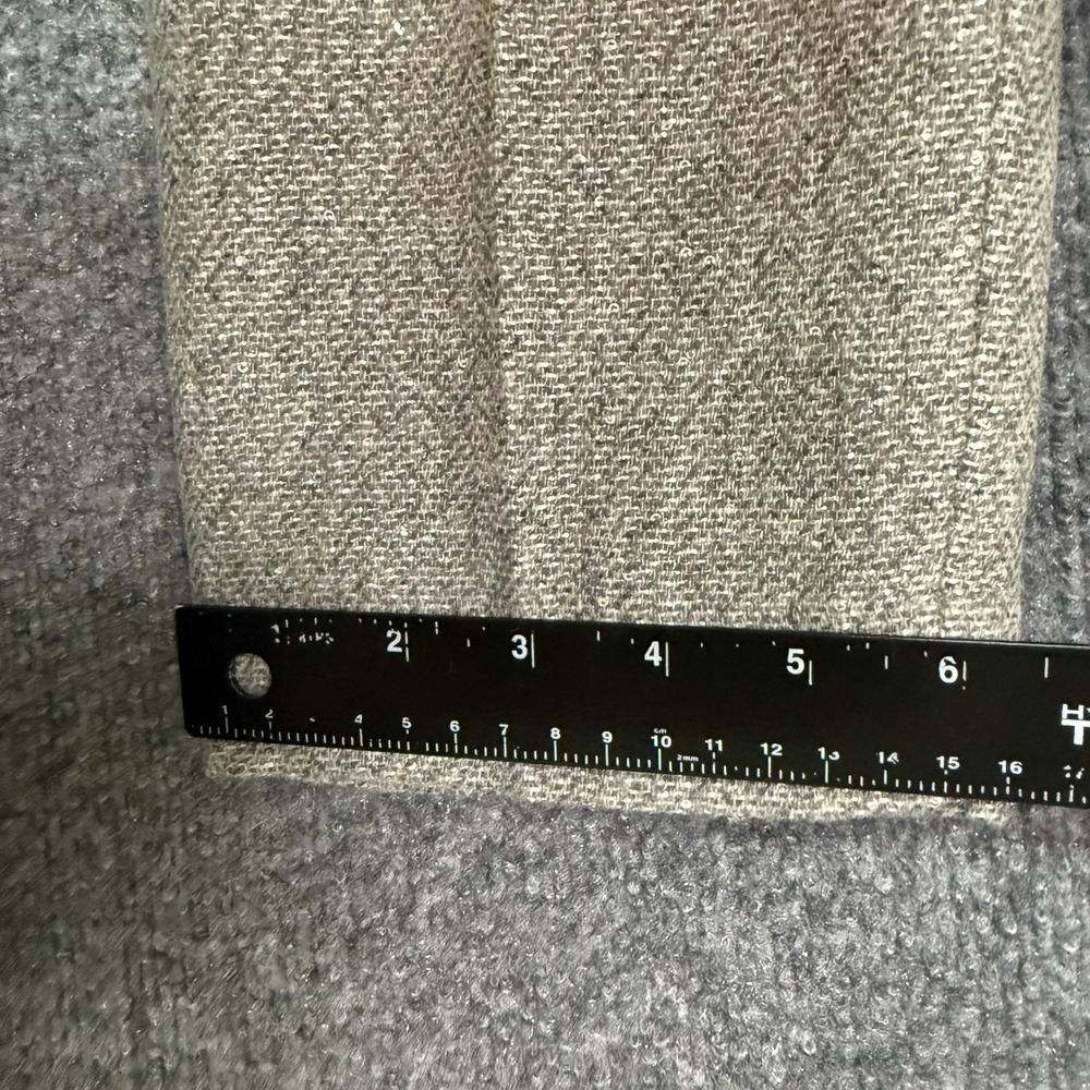 Talbots RSVP Dress Pants Womens 4P Gray Wool Blend Sequin Holiday Party NWT - Picture 9 of 14